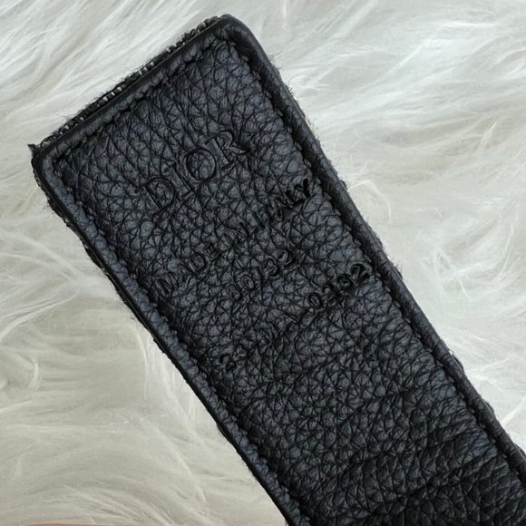 Dior Oblique Womens Belt Size 32